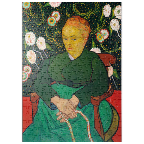 puzzleplate The Berceuse, Woman Rocking a Cradle (1889) by Vincent van Gogh 200 Puzzle