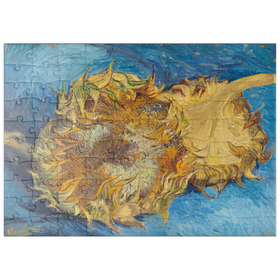 Darstellung des Puzzle Motivs Sunflowers (1887) by Vincent van Gogh - Puzzleteile: 100