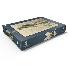 Alternative Darstellung des Puzzle-Motivs The Shell Fisherman (Schelpenvisser, 1863-1890) by Vincent van Gogh – Puzzleteile: 1000