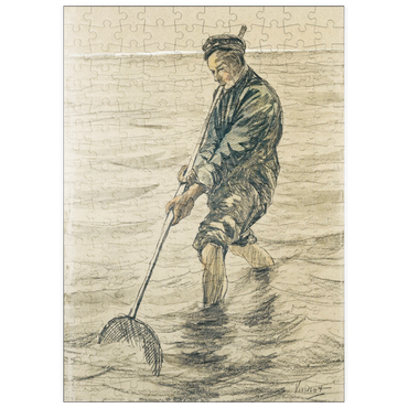 puzzleplate The Shell Fisherman (Schelpenvisser, 1863–1890) by Vincent van Gogh 200 Puzzle