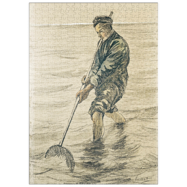 puzzleplate The Shell Fisherman (Schelpenvisser, 1863–1890) by Vincent van Gogh 500 Puzzle