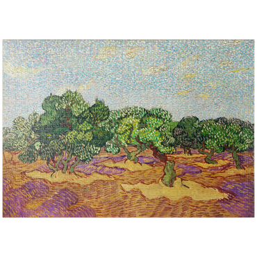 puzzleplate Olive Trees (1889) by Vincent van Gogh 1000 Puzzle