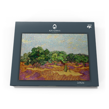 Olive Trees (1889) by Vincent van Gogh 100 Puzzle Schachtel Ansicht3