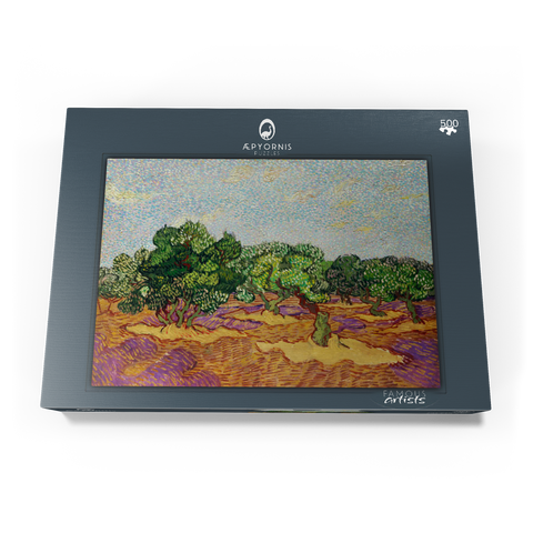 Olive Trees (1889) by Vincent van Gogh 500 Puzzle Schachtel Ansicht3