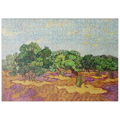 puzzleplate Olive Trees (1889) by Vincent van Gogh 500 Puzzle