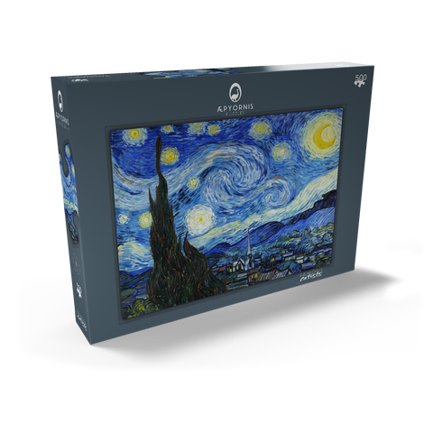 The Starry Night (1889) by Vincent van Gogh 500 Puzzle Schachtel Ansicht2