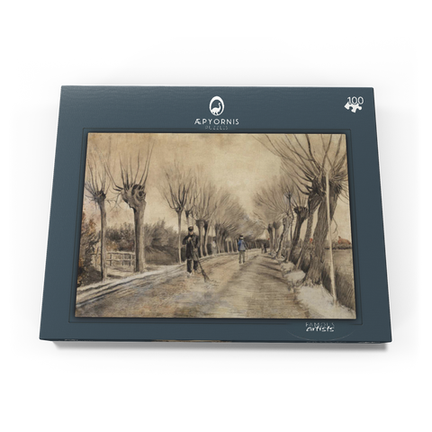 Road in Etten (1881) by Vincent van Gogh 100 Puzzle Schachtel Ansicht3