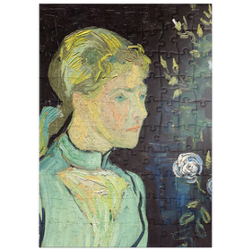 Darstellung des Puzzle Motivs Adeline Ravoux (1890) by Vincent van Gogh - Puzzleteile: 100