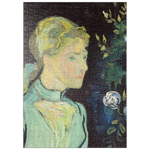puzzleplate Adeline Ravoux (1890) by Vincent van Gogh 500 Puzzle