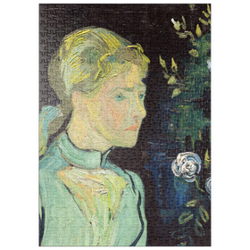Darstellung des Puzzle Motivs Adeline Ravoux (1890) by Vincent van Gogh - Puzzleteile: 500