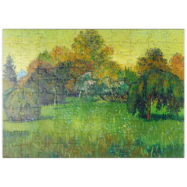 puzzleplate The Poet's Garden (1888) by Vincent van Gogh 100 Puzzle