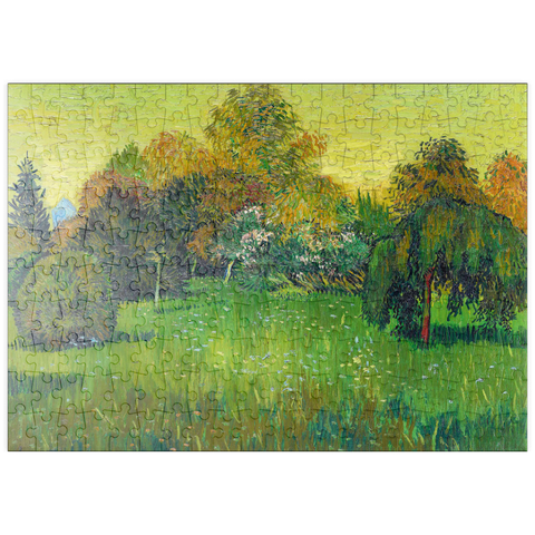 puzzleplate The Poet's Garden (1888) by Vincent van Gogh 200 Puzzle