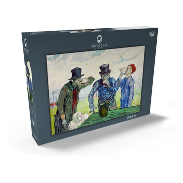 The Drinkers (1890) by Vincent van Gogh 1000 Puzzle Schachtel Ansicht2