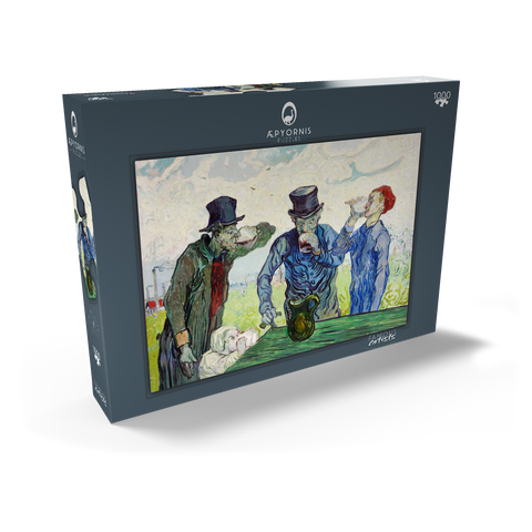 The Drinkers (1890) by Vincent van Gogh 1000 Puzzle Schachtel Ansicht2