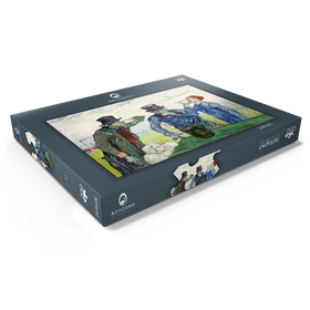 Darstellung des Puzzle Motivs The Drinkers (1890) by Vincent van Gogh - Puzzleteile: 200