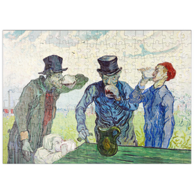 Darstellung des Puzzle Motivs The Drinkers (1890) by Vincent van Gogh - Puzzleteile: 200