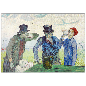 Darstellung des Puzzle Motivs The Drinkers (1890) by Vincent van Gogh - Puzzleteile: 500