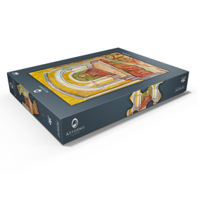 Darstellung des Puzzle Motivs Corridor in the Asylum (1889) by Vincent van Gogh - Puzzleteile: 500