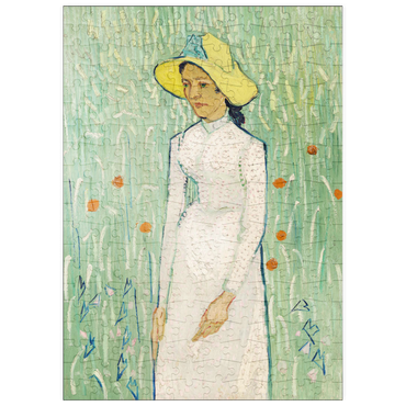 puzzleplate Girl in White (1890) by Vincent van Gogh 200 Puzzle