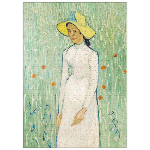 puzzleplate Girl in White (1890) by Vincent van Gogh 500 Puzzle