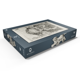 Alternative Darstellung des Puzzle-Motivs Dr. Gachet (1890) by Vincent van Gogh – Puzzleteile: 1000