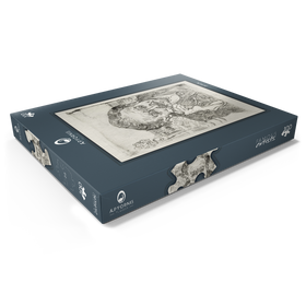 Darstellung des Puzzle Motivs Dr. Gachet (1890) by Vincent van Gogh - Puzzleteile: 100