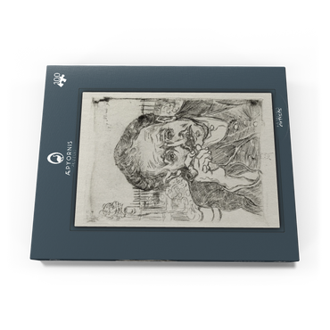Dr. Gachet (1890) by Vincent van Gogh 100 Puzzle Schachtel Ansicht3