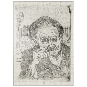 Darstellung des Puzzle Motivs Dr. Gachet (1890) by Vincent van Gogh - Puzzleteile: 200