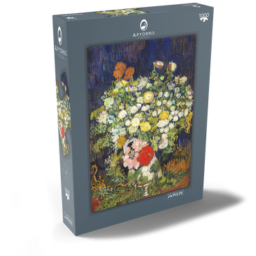 Bouquet of Flowers in a Vase (1890) by Vincent van Gogh 1000 Puzzle Schachtel Ansicht2