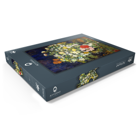 Darstellung des Puzzle Motivs Bouquet of Flowers in a Vase (1890) by Vincent van Gogh - Puzzleteile: 200