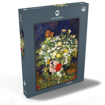 Bouquet of Flowers in a Vase (1890) by Vincent van Gogh 200 Puzzle Schachtel Ansicht2