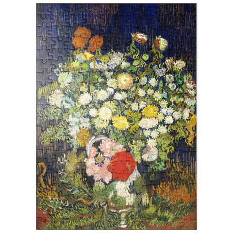 puzzleplate Bouquet of Flowers in a Vase (1890) by Vincent van Gogh 200 Puzzle