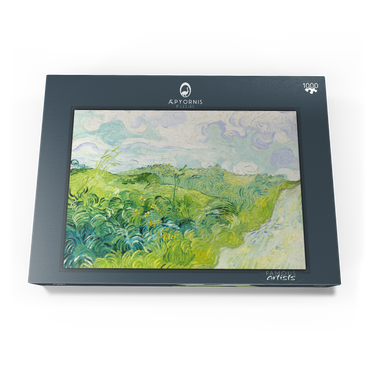 Green Wheat Fields, Auvers (1890) by Vincent van Gogh 1000 Puzzle Schachtel Ansicht3