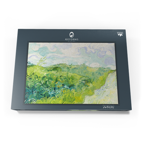 Green Wheat Fields, Auvers (1890) by Vincent van Gogh 1000 Puzzle Schachtel Ansicht3
