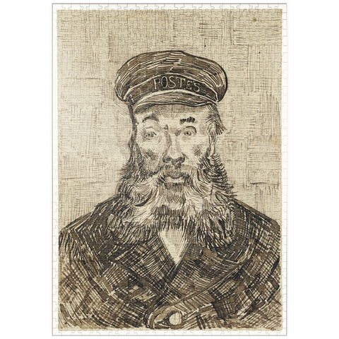 puzzleplate Portrait of Joseph Roulin (1888) by Vincent van Gogh 1000 Puzzle