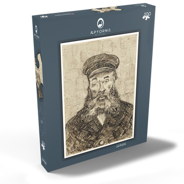 Portrait of Joseph Roulin (1888) by Vincent van Gogh 100 Puzzle Schachtel Ansicht2