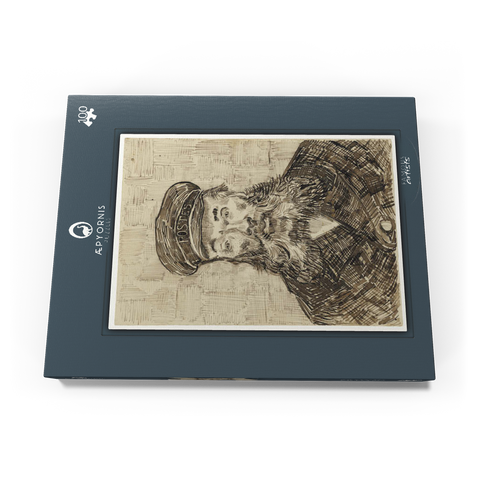 Portrait of Joseph Roulin (1888) by Vincent van Gogh 100 Puzzle Schachtel Ansicht3