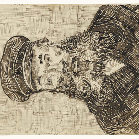 Portrait of Joseph Roulin (1888) by Vincent van Gogh 200 Puzzle 3D Modell
