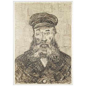 Darstellung des Puzzle Motivs Portrait of Joseph Roulin (1888) by Vincent van Gogh - Puzzleteile: 500