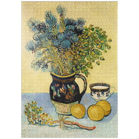 Darstellung des Puzzle-Motivs Still Life (Nature morte) (1888) by Vincent van Gogh – Puzzleteile: 1000