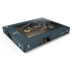 Darstellung des Puzzle Motivs The Potato Peeler (1885) by Vincent van Gogh - Puzzleteile: 100