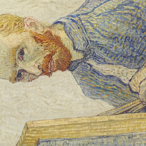 Portrait of Vincent van Gogh (1925–1928) by Vincent van Gogh 1000 Puzzle 3D Modell