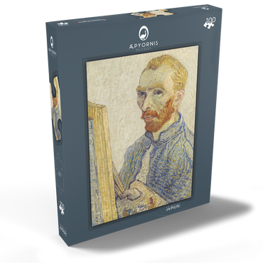 Portrait of Vincent van Gogh (1925–1928) by Vincent van Gogh 100 Puzzle Schachtel Ansicht2
