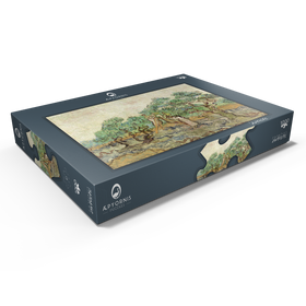 Alternative Darstellung des Puzzle-Motivs The Olive Orchard (1889) by Vincent van Gogh – Puzzleteile: 1000