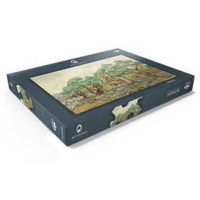 Alternative Darstellung des Puzzle-Motivs The Olive Orchard (1889) by Vincent van Gogh – Puzzleteile: 200