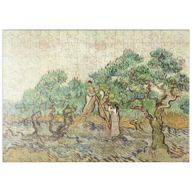 Darstellung des Puzzle-Motivs The Olive Orchard (1889) by Vincent van Gogh – Puzzleteile: 200
