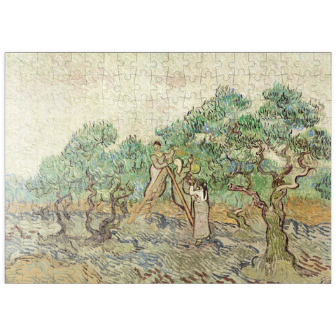 puzzleplate The Olive Orchard (1889) by Vincent van Gogh 200 Puzzle