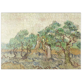 Darstellung des Puzzle-Motivs The Olive Orchard (1889) by Vincent van Gogh – Puzzleteile: 500