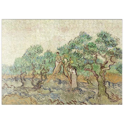 puzzleplate The Olive Orchard (1889) by Vincent van Gogh 500 Puzzle