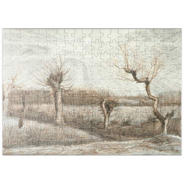 puzzleplate Tetards (Pollards) (1884) by Vincent van Gogh 200 Puzzle